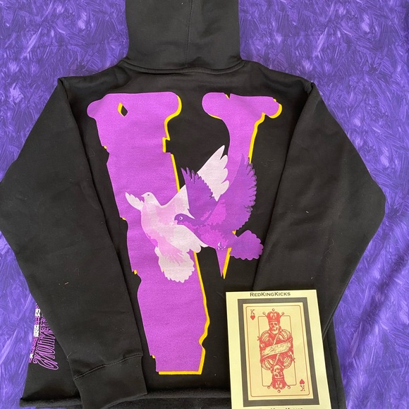 Buy Nav X Vlone Doves Hoodie Black Cheap Online